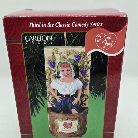 Carlton Cards Vintage Christmas 2001 Ornaments - Lot of 3 - Picture 4 of 7